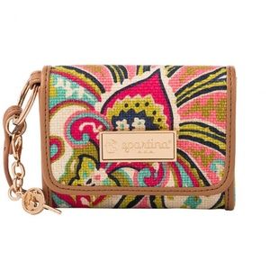NWT - Salt Meadow AKA Monogram Mini Wallet by Spartina 449
